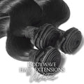 DMV | Virgin body wave hair extension | Human hair | Brazilian wavy style | Healthy thick, smooth, shiny hair| Lasts Up To 4 Years|