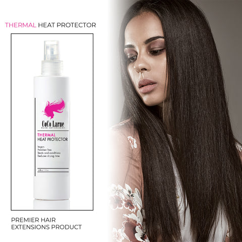 702 Heat Protectant Spray for Women-Weightless Hold- No Frizz and Humidity- Paraben Free Hairspray 4oz- Exotic Blend and Shiny Finish (1pack)